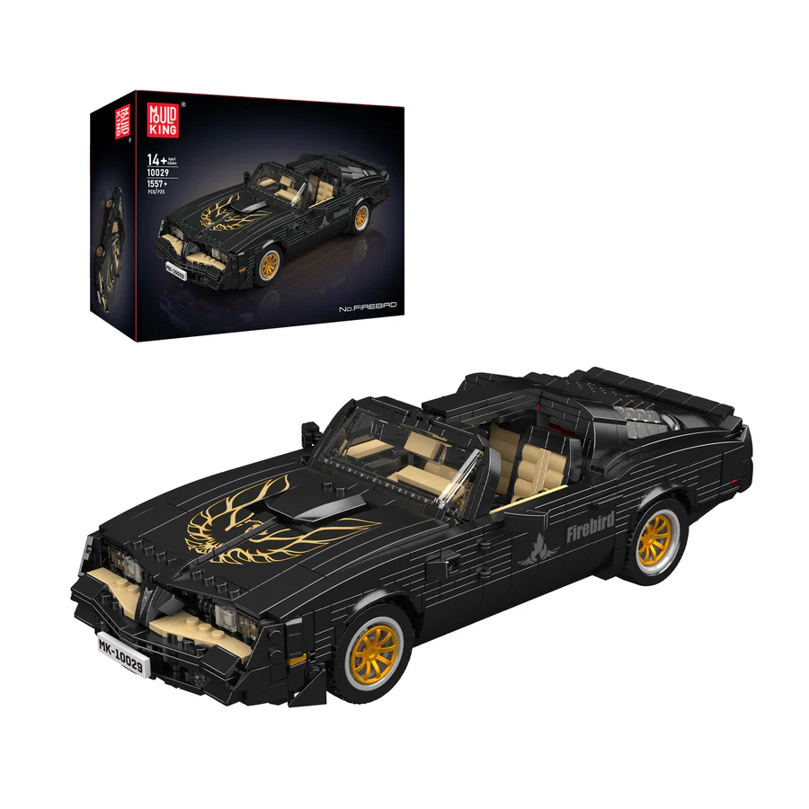 Mould King 10029 The Black Firebird Sport Racing Car Building Bricks - SEMBO Shop